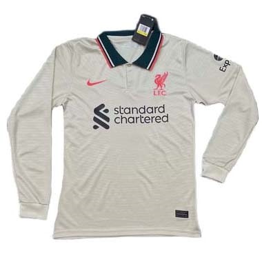 Thailande Maillot Liverpool Exterieur ML 2021-22